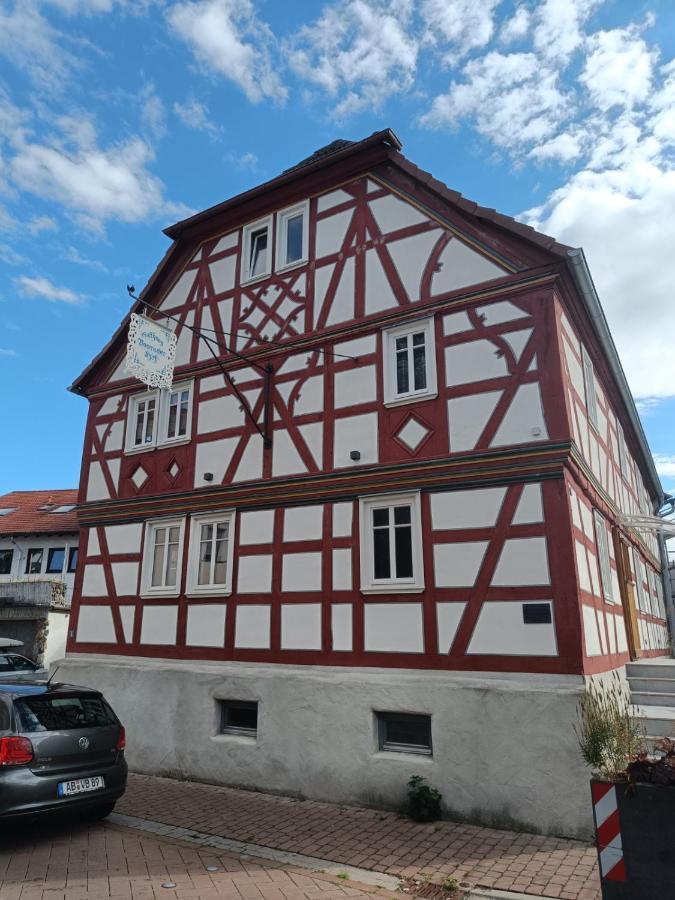 Apartments & Moeblierte Zimmer In Kahl Am Main, Kontaktloser Self Check-In, W-Lan, Schreibtisch, Duschbad, Kuechenzeile, Pkw-Plaetze Buitenkant foto