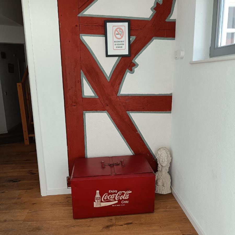 Apartments & Moeblierte Zimmer In Kahl Am Main, Kontaktloser Self Check-In, W-Lan, Schreibtisch, Duschbad, Kuechenzeile, Pkw-Plaetze Buitenkant foto