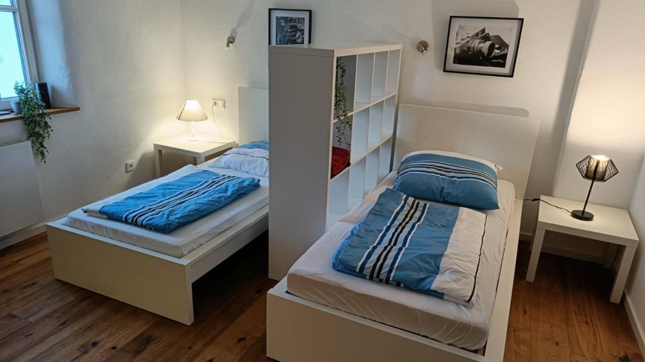 Apartments & Moeblierte Zimmer In Kahl Am Main, Kontaktloser Self Check-In, W-Lan, Schreibtisch, Duschbad, Kuechenzeile, Pkw-Plaetze Buitenkant foto